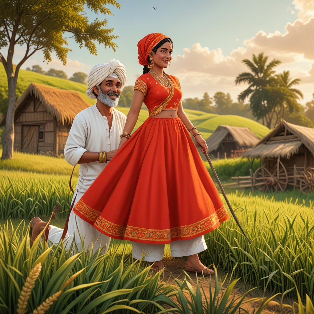 3D cartoon character art